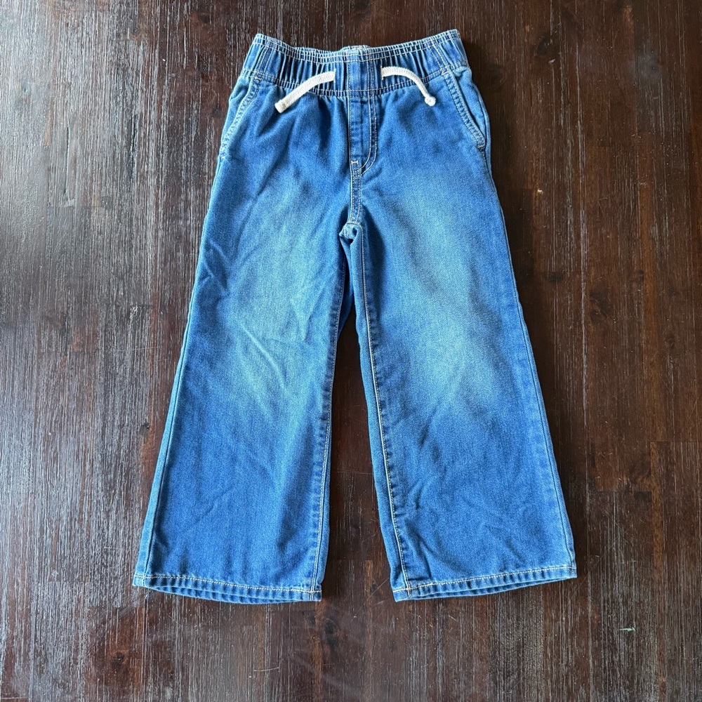 Old Navy Kids Blue Jeans with Drawstring